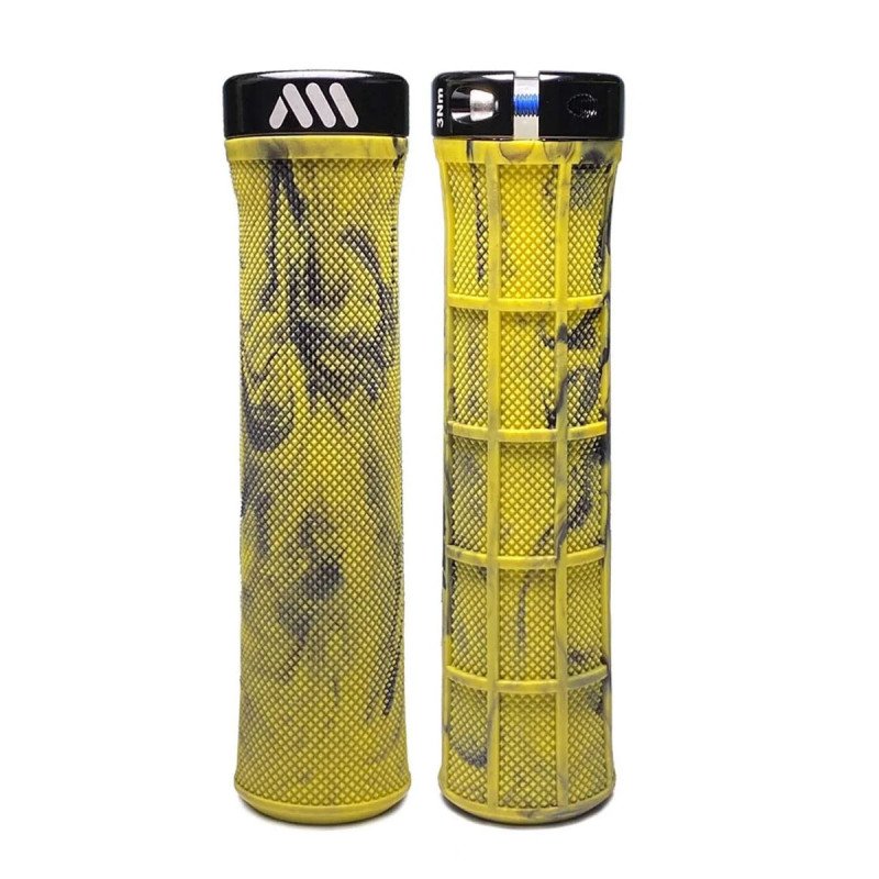 Puños Manoplas Mtb Silicona Gel Bicicleta Ams Berm Grips