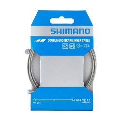 Cable Freno Bici Doble Extremo Shimano Ruta + Mtb 1.6x2050mm