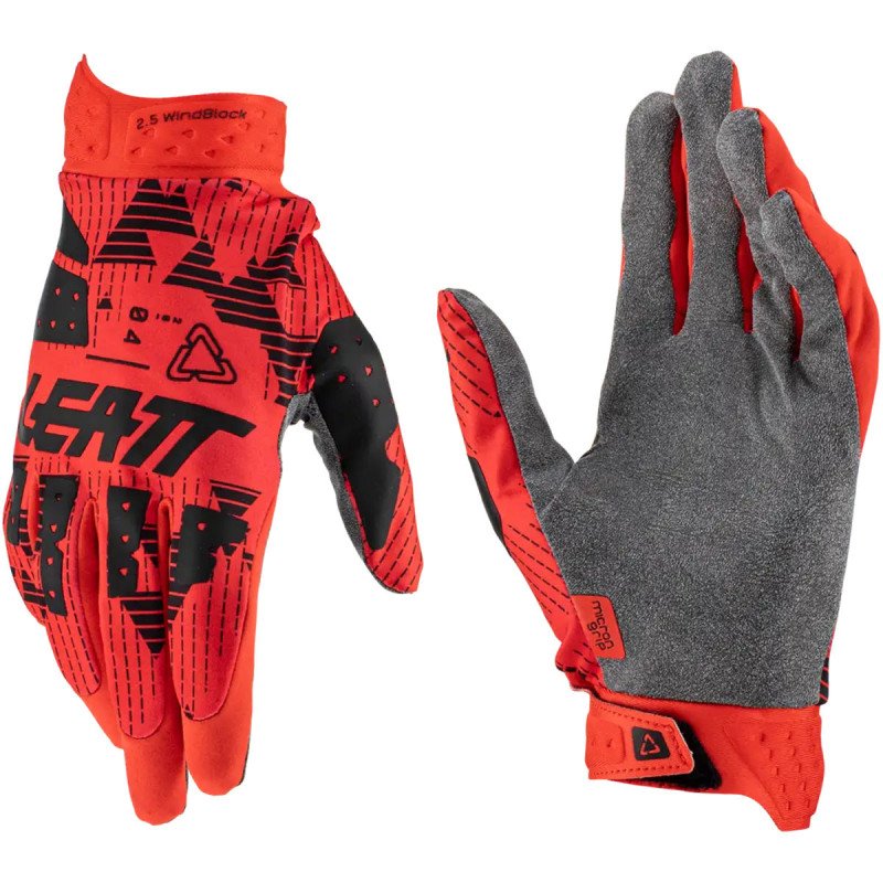 Guantes Moto Bici Invierno Dedos Largos Leatt 2.5 Windblock