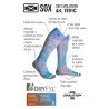 Medias Largas Elastizadas Ski Snowboard Sox Ski Evolution