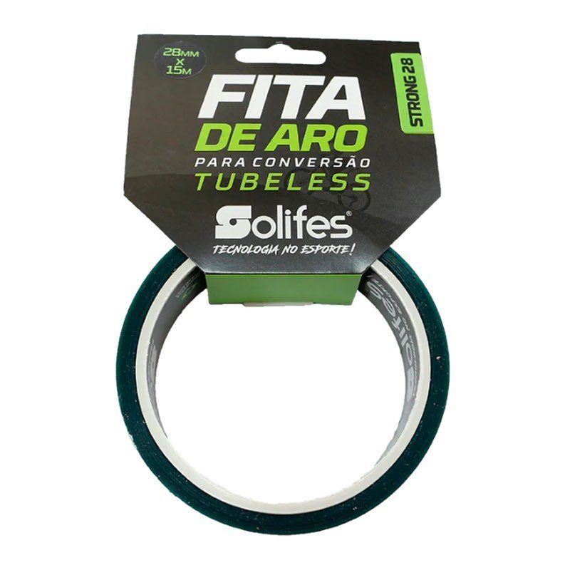 Cinta Tubeless Llanta Bicicleta Solifes 28MM X6Mts Rim Tape Cinta Tubeless Llanta Bicicleta Solifes 28MM X6Mts Rim Tape