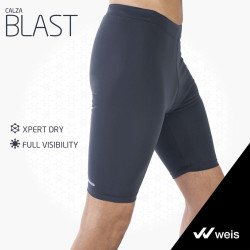 Calza Corta Hombre Deportiva Running Compresion Weis Blast