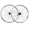 Juego Ruedas Bici Mtb Shimano Mt66 R26 Tubeless 24h Eje 9mm