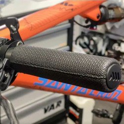 Puños Manoplas Bici Mtb Xc Silicona Gel Ams Extralight 18gr