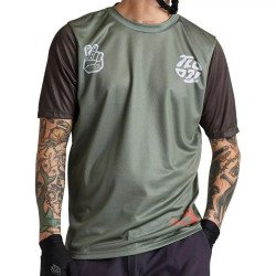 Remera Mtb Manga Corta Troy Lee Designs Flowline Ss Flipped