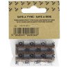 Kit Tarugos Gusanos Repara Cubiertas Tubeless Peatys 6x3mm