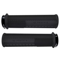 Puños Manoplas Bicicleta Mtb Peatys Monarch Grip Knurl Thick