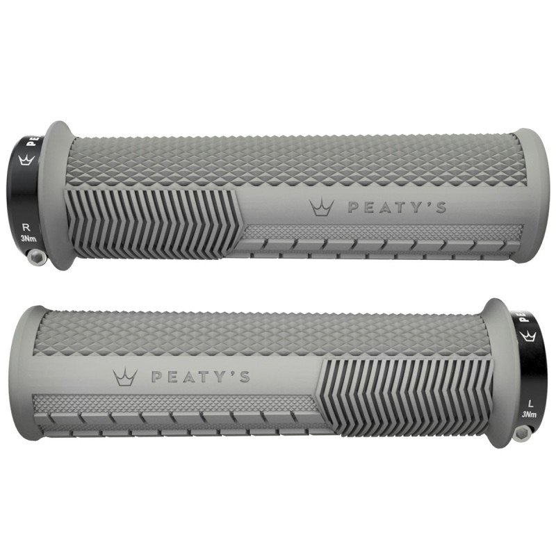 Puños Manoplas Bicicleta Mtb Peatys Monarch Grip Knurl Thick
