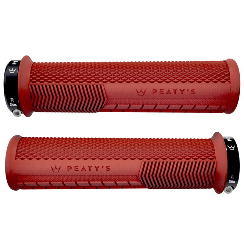 Puños Manoplas Bicicleta Mtb Peatys Monarch Grip Knurl Thin