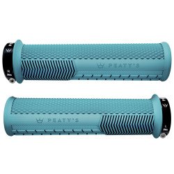 Puños Manoplas Bicicleta Mtb Peatys Monarch Grip Knurl Thin