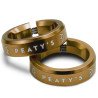 Lockrings Aro Aluminio Puño Bicicleta Peatys Monarch Grip X2