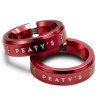 Lockrings Aro Aluminio Puño Bicicleta Peatys Monarch Grip X2