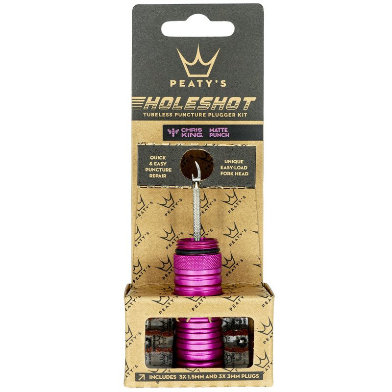 Kit Reparacion Pinchazos Tubeless Bici Peatys Puncture Kit