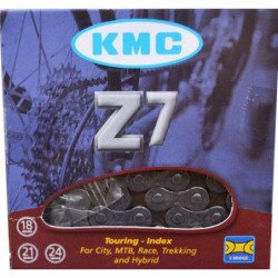 Cadena Bicicleta 8 Velocidades Kmc Z7 Reforzada Liviana