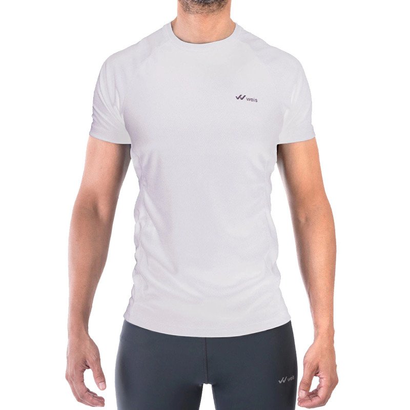 Remera Manga Corta Hombre Trail Running Weis Dromo Liviana