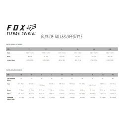 Buzo Algodon Casual Fox Apex Crew Fleece Hombre Lifestyle
