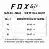 Casco Integral Niños Bici Moto Enduro Mx Dh Fox V1 Trev Mips
