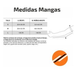 Mangas Termicas Ciclismo Lycra Trail Running Weis Ultralight