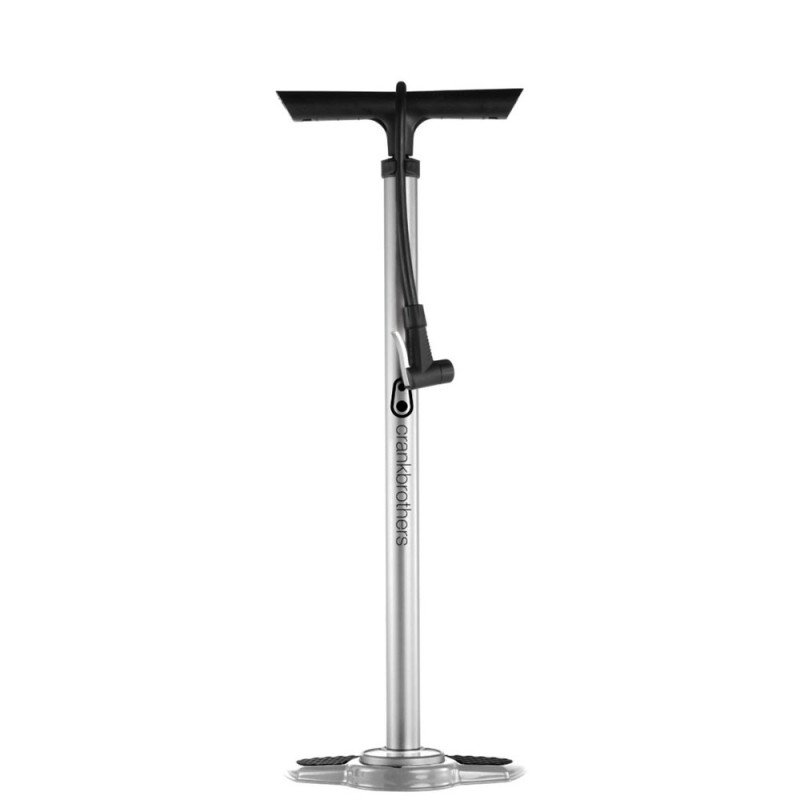 Inflador Pie Bici Crankbrothers Shapphire Medidor Presion Inflador Pie Bici Crankbrothers Shapphire Medidor Presion