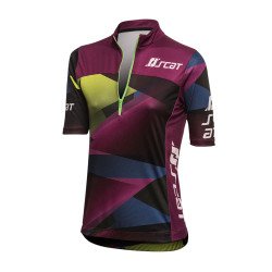 Jersey Ciclismo Mujer Bicicleta Scat Mangas Cortas Cy Women