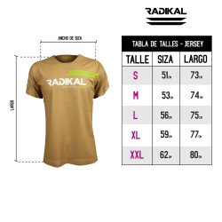 Remera Mangas Cortas Ciclismo Bici Mtb Trail Radikal Camper