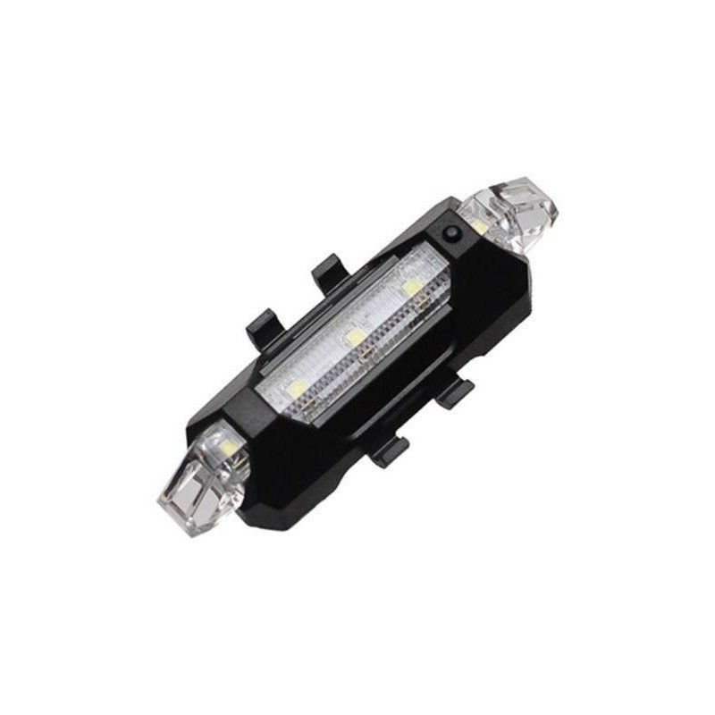 Luz Led Delantera Bicicleta Cargador Usb Lluvia 15 Lumens Luz Led Delantera Bicicleta Cargador Usb Lluvia 15 Lumens