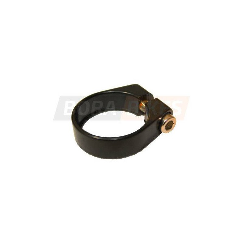 Collar Portasilla 34.9 C/ Tornillo Aluminio Negro