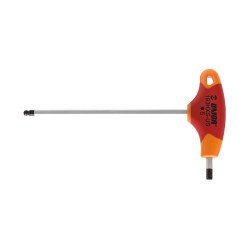 Llave Hexagonal Allen Punta Bola C/ Mango Tipo T 5mm Unior