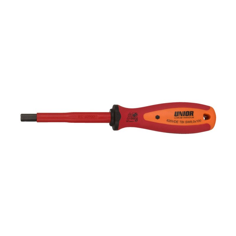 Destornillador Mango Aislado Punta Allen 4 Unior 620vdetbi