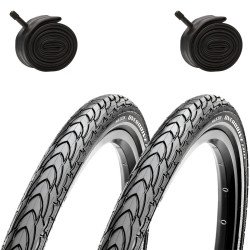 Combo 2 Cubiertas Maxxis Overdrive R26x2.00 + 2 Camaras Auto