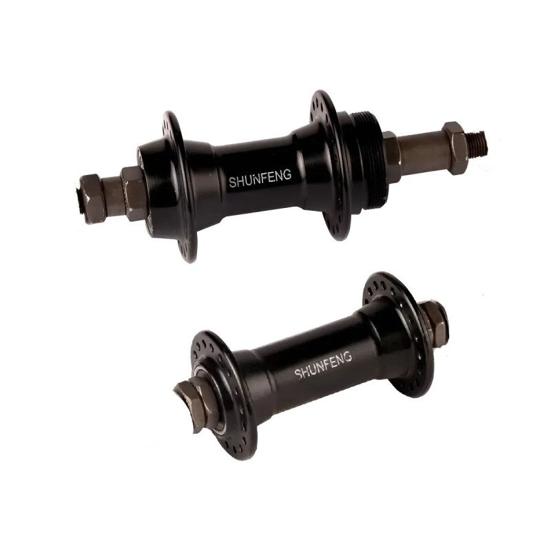 Juego Mazas Delantera Trasera Mtb Ruta V-brake 36h Aluminio