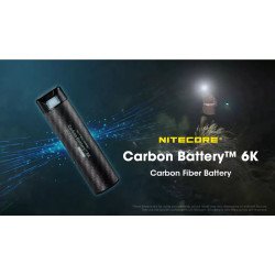 Cargador Power Bank Nitecore Carbon Battery 6000mah 6k Usb-c
