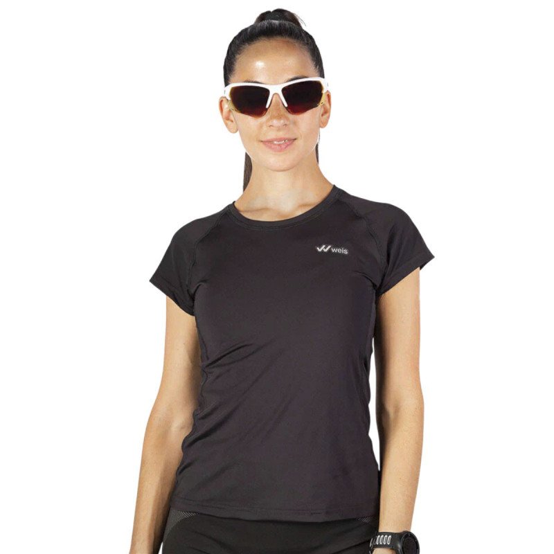 Remera Manga Corta Mujer Trail Running Trainning Weis Elari