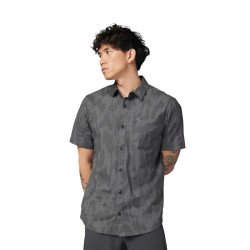 Camisa Mangas Cortas Hombre Casual Fox Swarmer Ss Woven