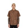 Camisa Mangas Cortas Hombre Casual Fox Swarmer Ss Woven