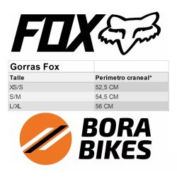 Gorro Piluso Casual Fox Original Base Over Sun Hat Ajustable