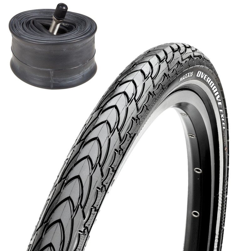 Combo Cubierta Bici Gravel Calle Maxxis 700x40 + Camara Auto