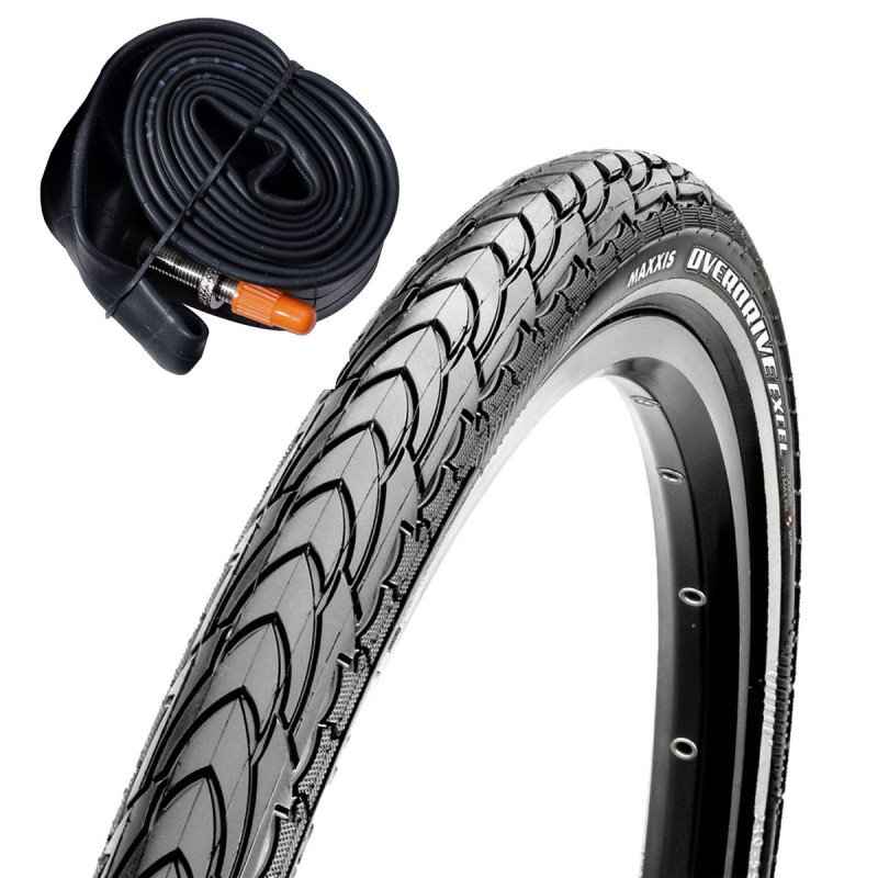 Combo Cubierta Bici Gravel Calle Maxxis 700x40 Camara Presta