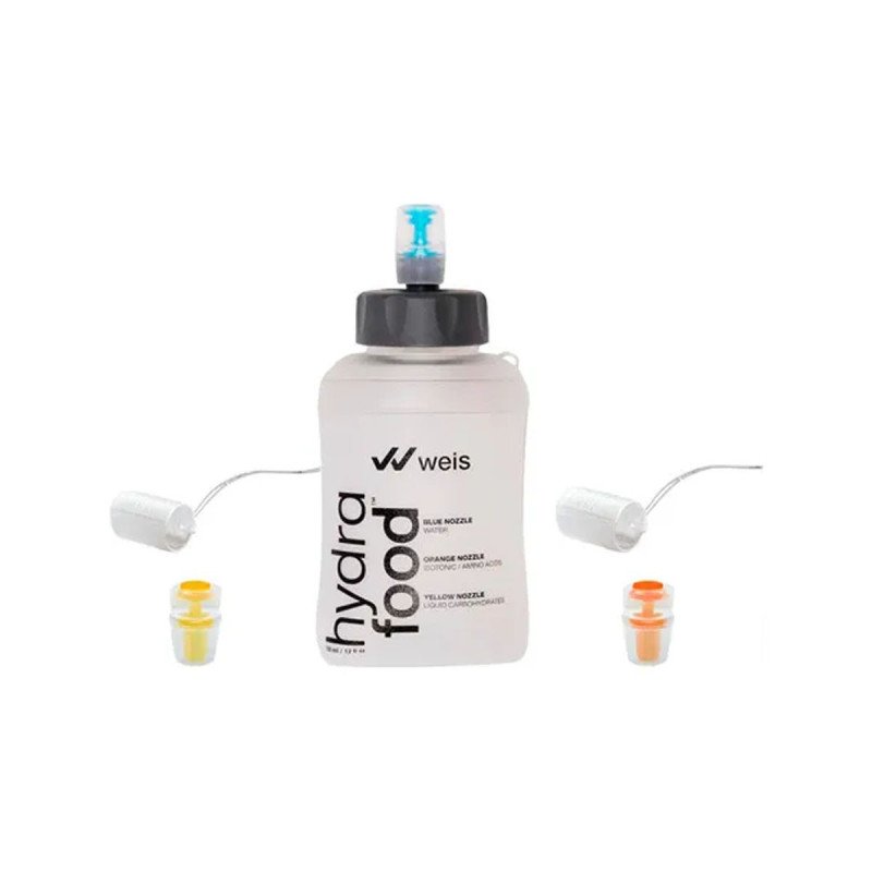 Botella Hidratacion Trail Running Weis Hydrafood 400ml Flex