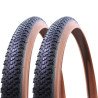 Cubiertas Bicicleta Mtb Rural Black Chain 27.5x2.10 X Par Tanwall