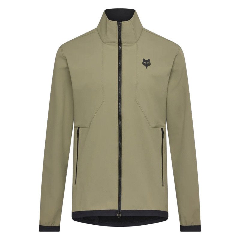 Campera Ciclismo Rompeviento Termica Fox Ranger Fire Jacket