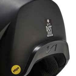 Casco Integral Adulto Bici Moto Enduro Mx Fox Solid V1 Mips