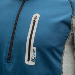 Buzo Termico Frisa Entrenamiento Running Scat Half Zip Men