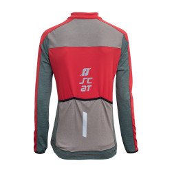 Jersey Ciclismo Mangas Largas Mujer Bicicleta Scat Ls Tee Cy