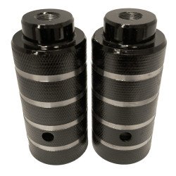 Par Pedalines Pegs Bmx Freestyle Bici Acero 110x50 14mm
