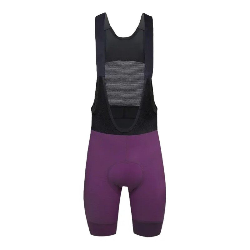 Calza Corta Ciclismo Bicicleta Magenta Carbon Pro Tiradores