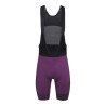 Calza Corta Ciclismo Bicicleta Magenta Carbon Pro Tiradores