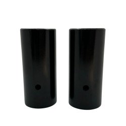 Par Pedalines Pegs Bmx Freestyle Bici Negros 110x50 14mm