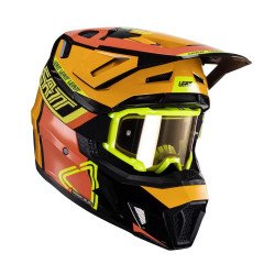 Kit Casco Antiparras Moto Bicicleta Enduro Leatt Helmet 7.5