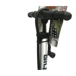 Inflador Bicicleta Pie C/ Medidor Presion Giyo Gf31 Aluminio